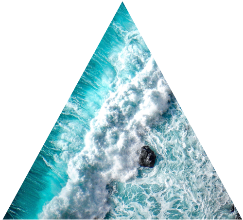 waves contained within a triangle